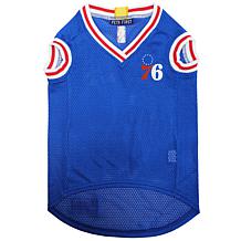 Officially Licensed NBA PetsFirst 76ERS Basketball Mesh Jersey