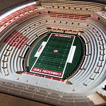 Officially Licensed NCAA 25-Layer StadiumViews End Table - Alabama