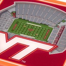Officially Licensed NCAA 3-D Stadium Views Coaster Set - Virginia Tech