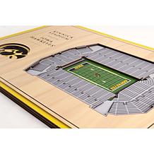 Officially-Licensed NCAA 3-D StadiumViews Display - Iowa Hawkeyes 