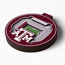 Officially Licensed NCAA 3D StadiumView Ornament 2-pack - Texas A&M