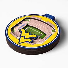 Officially Licensed NCAA 3D StadiumView Ornament 2-pack-West Virginia