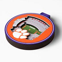 Officially Licensed NCAA 3D StadiumView Ornament 2-pack - Clemson