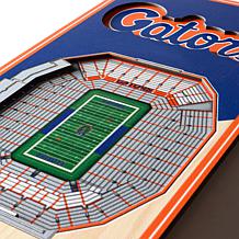 Officially Licensed NCAA 6" x 19" 3D Stadium Banner - Florida Gators