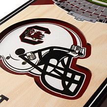 Officially Licensed NCAA 6" x 19" 3D Stadium Banner - Gamecocks