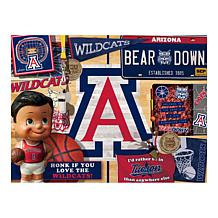 Officially Licensed NCAA Arizona Wildcats Retro 500-Piece Puzzle
