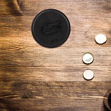 Officially Licensed NCAA Florida Gators Black Personalized Coaster Set