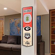 Officially Licensed NCAA Georgia Bulldogs 3D Stadium Banner