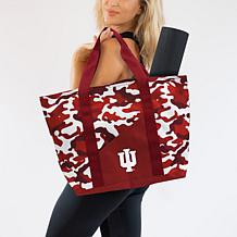 Officially Licensed NCAA Indiana Hoosiers Super-Duty Camo Tote