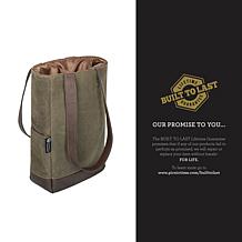 Officially Licensed NCAA Kansas 2 Bottle Insulated Wine Cooler Bag