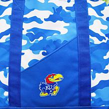 Officially Licensed NCAA Kansas Jayhawks Super-Duty Camo Tote