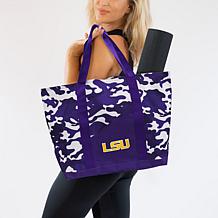Officially Licensed NCAA Louisiana State Tigers Super-Duty Camo Tote