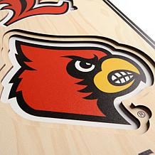 Officially Licensed NCAA Louisville Cardinals 3D Stadium Banner