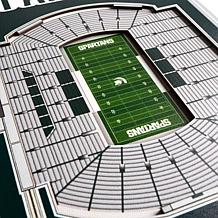 Officially Licensed NCAA Michigan State Spartans FB 3D Stadium Banner