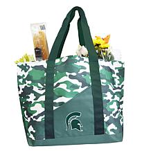 Officially Licensed NCAA Michigan State Spartans Super-Duty Camo Tote