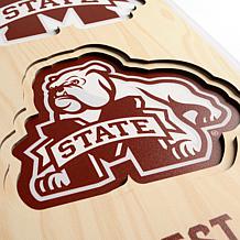 Officially Licensed NCAA Mississippi State Bulldogs 3D Stadium Banner