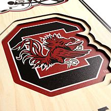 Officially Licensed NCAA South Carolina Gamecocks 3D Stadium Banner