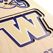Officially Licensed NCAA Washington Huskies 3D Stadium Banner