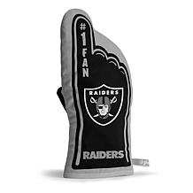 Officially Licensed NFL #1 Fan Oven Mitt - Oakland Raiders