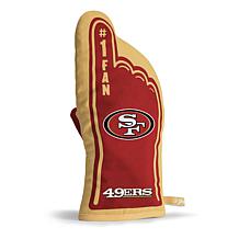Officially Licensed NFL #1 Fan Oven Mitt - San Francisco 49ers