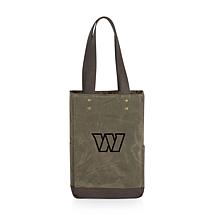 Officially Licensed NFL 2-Bottle Insulated Wine Cooler Bag -Commanders