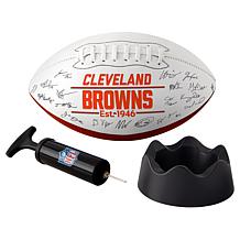 Officially Licensed NFL 2025 Autograph Football by Logo Brands