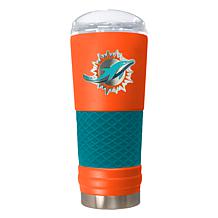 Officially Licensed NFL 24oz Team Draft Tumbler w/ Emblem - Dolphins 