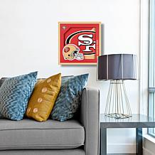 Officially Licensed NFL 3D Logo Series Wall Art - 12" x 12" - 49ers