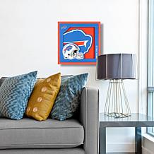 Officially Licensed NFL 3D Logo Series Wall Art - 12" x 12" - Bills