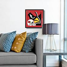 Officially Licensed NFL 3D Logo Series Wall Art - 12"x12" - Cardinals