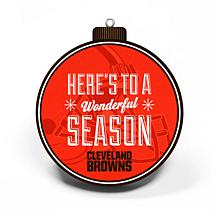 Officially Licensed NFL 3D StadiumView Ornament 2-pack - Cleveland