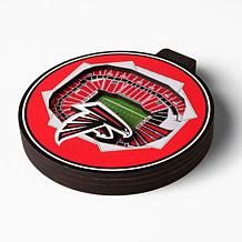 Officially Licensed NFL 3D StadiumView Ornament 2-pack - Atlanta