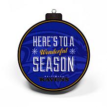 Officially Licensed NFL 3D StadiumView Ornament 2-pack - Baltimore