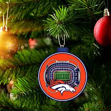 Officially Licensed NFL 3D StadiumView Ornament 2-pack - Denver