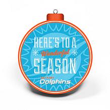 Officially Licensed NFL 3D StadiumView Ornament 2-pack - Miami