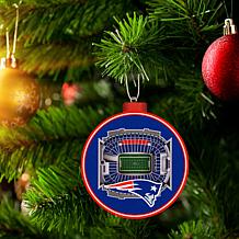 Officially Licensed NFL 3D StadiumView Ornament 2-pack - New England