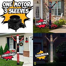 Officially Licensed NFL 3pk Sporticulture Inflatable Crazy Sports Fan