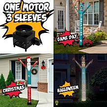 Officially Licensed NFL 3pk Sporticulture Inflatable Crazy Sports Fan