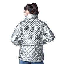 Officially Licensed NFL 4Her Team Mascot Metallic Jacket by Glll