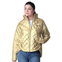 Officially Licensed NFL 4Her Team Mascot Metallic Jacket by Glll