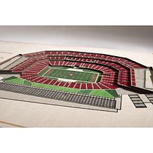 Officially Licensed NFL 5-Layer 3-D Wall Art - San Francisco 49ers