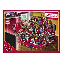 Officially Licensed NFL 500-pc Puzzle - A Real Nailbiter - Cardinals