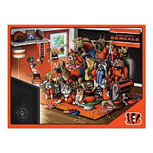 Officially Licensed NFL 500-piece Puzzle - A Real Nailbiter - Bengals