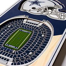 Officially Licensed NFL 6" x 19" 3-D Stadium Banner - Dallas Cowboys