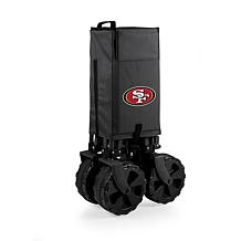 Officially Licensed NFL All-Terrain Portable Wagon-San Francisco 49ers