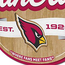 Officially Licensed NFL Arizona Cardinals Fan Cave Sign