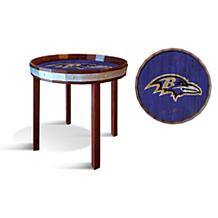 NFL Baltimore Ravens Barrel Top Established Sign 24 In Diameter