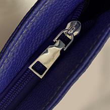 Officially Licensed NFL Baltimore Ravens Pebble Split Hobo Bag