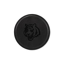 Officially Licensed NFL Bengals Black Personalized Coaster 4pk