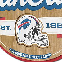 Officially Licensed NFL Buffalo Bills Fan Cave Sign